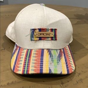 Official strap back hat